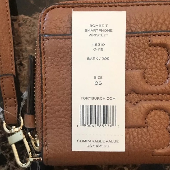 Tory Burch Bombe t smart phone wallet wristlet - Picture 2 of 5